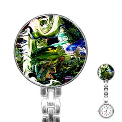 Bow Of Scorpio Before A Butterfly 8 Stainless Steel Nurses Watch by bestdesignintheworld