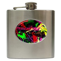 Spooky Attick 2 Hip Flask (6 Oz) by bestdesignintheworld