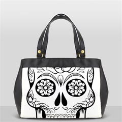 Sugar Skull Office Handbags by StarvingArtisan