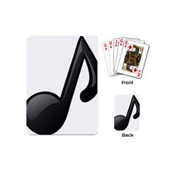 Music Note  Playing Cards (mini)  by StarvingArtisan