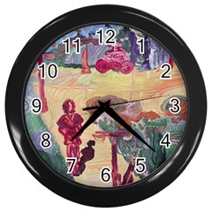 Trail Wall Clocks (black) by bestdesignintheworld