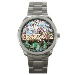 Blooming Tree 2 Sport Metal Watch by bestdesignintheworld