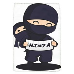 Ninja Baby Parent Cartoon Japan Flap Covers (l)  by Simbadda