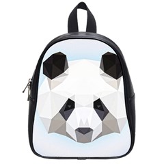 Background Show Graphic Art Panda School Bag (small) by Simbadda