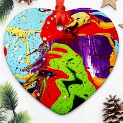 Untitled Island 5 Ornament (heart) by bestdesignintheworld