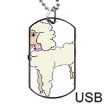 Poodle Dog Breed Cute Adorable Dog Tag USB Flash (One Side) Front