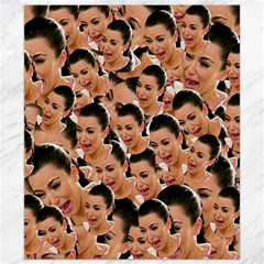 Crying Kim Kardashian Canvas 8  X 10  by Valentinaart