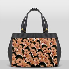 Crying Kim Kardashian Office Handbags by Valentinaart