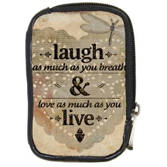 Motivational Calligraphy Grunge Compact Camera Cases by Sapixe