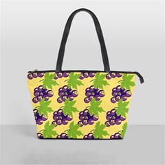 Grapes Background Sheet Leaves Shoulder Handbags by Sapixe