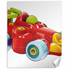 Car Vehicle Racing Car Formula Canvas 16  X 20   by Sapixe