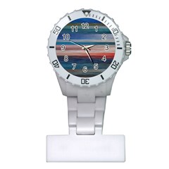 Background Horizontal Lines Plastic Nurses Watch by Sapixe