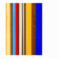 Colorful Stripes Large Garden Flag (two Sides) by FunnyCow