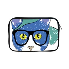 Drawing Cat Pet Feline Pencil Apple Ipad Mini Zipper Cases by Sapixe