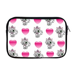 Evil Sweetheart Kitty Apple Macbook Pro 17  Zipper Case by IIPhotographyAndDesigns