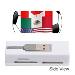 United Football Championship Hosting 2026 Soccer Ball Logo Canada Mexico Usa Memory Card Reader (stick) by yoursparklingshop