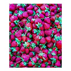 Pile Of Red Strawberries Shower Curtain 60  X 72  (medium)  by FunnyCow