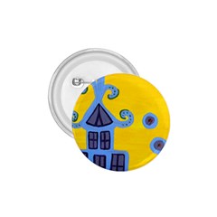 Blue House 1 75  Buttons