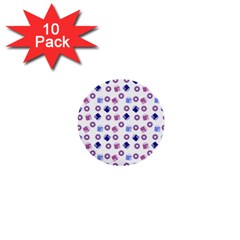 Milk And Donuts 1  Mini Buttons (10 Pack)  by snowwhitegirl