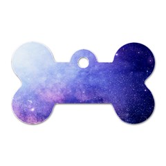 Galaxy Dog Tag Bone (two Sides) by snowwhitegirl