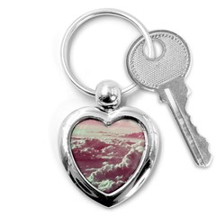 In The Clouds Pink Key Chains (heart)  by snowwhitegirl