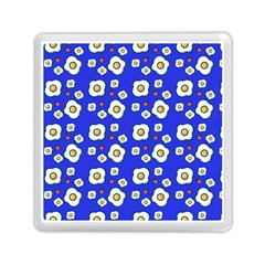 Eggs Blue Memory Card Reader (square) by snowwhitegirl