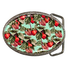 Fruit Branches Green Belt Buckles by snowwhitegirl