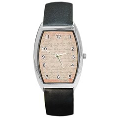 Letter Barrel Style Metal Watch by vintage2030