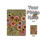 Flower And Butterfly Playing Cards 54 (Mini)  Front - SpadeK