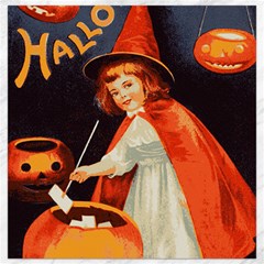 Haloweencard2 Canvas 16  X 16  by vintage2030