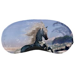 Wonderful Wild Fantasy Horse On The Beach Sleeping Masks by FantasyWorld7