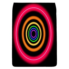 Neon Light Abstract Pattern Lines Removable Flap Cover (s) by Sapixe