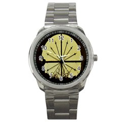 Window About Glass Metal Weathered Sport Metal Watch by Sapixe