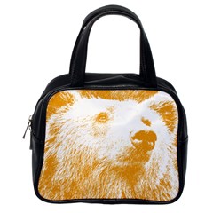 Bear Classic Handbag (one Side) by snowwhitegirl