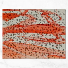 Orange Swirl Rectangular Jigsaw Puzzl by WILLBIRDWELL