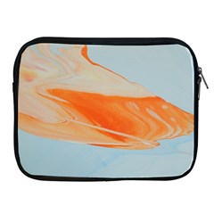 Orange And Blue Apple Ipad 2/3/4 Zipper Cases by WILLBIRDWELL