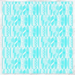 Aqua Blue Colored Waikiki Surfboards  Canvas 20  X 20  by PodArtist