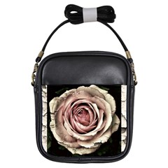 Vintage Rose Girls Sling Bag by vintage2030