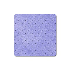 Dot Blue Square Magnet by vintage2030