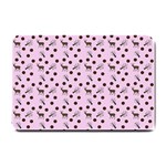 Pink Deer Pattern Small Doormat  24 x16  Door Mat