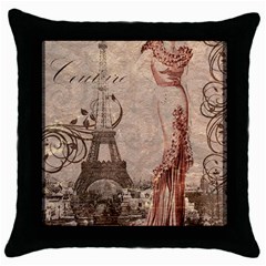 Vintage 1254690 1280 Throw Pillow Case (black) by vintage2030