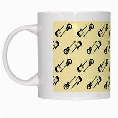 Guitar Guitars Music Instrument White Mugs by Simbadda