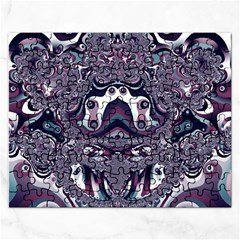 Fractal Art Artwork Design Rectangular Jigsaw Puzzl by Simbadda