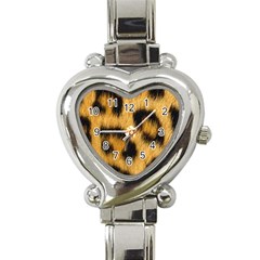 Animal Print 3 Heart Italian Charm Watch by NSGLOBALDESIGNS2