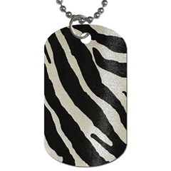 Zebra 2 Print Dog Tag (one Side) by NSGLOBALDESIGNS2