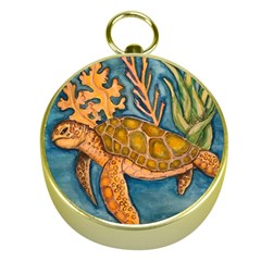Turty- All Gold Compasses by ArtByAng