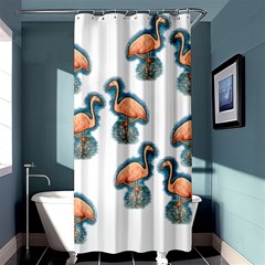 Flaming Gogo Shower Curtain 36  X 72  (stall)  by ArtByAng