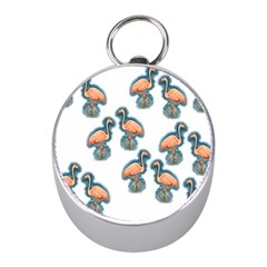 Flaming Gogo Mini Silver Compasses by ArtByAng