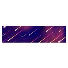 Meteor Shower 1 Satin Scarf (oblong) by JadehawksAnD