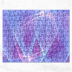 Background Light Glow Abstract Art Rectangular Jigsaw Puzzl by Sapixe